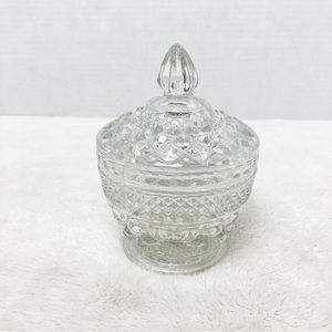 Crystal Glass Candy Dish cut glass